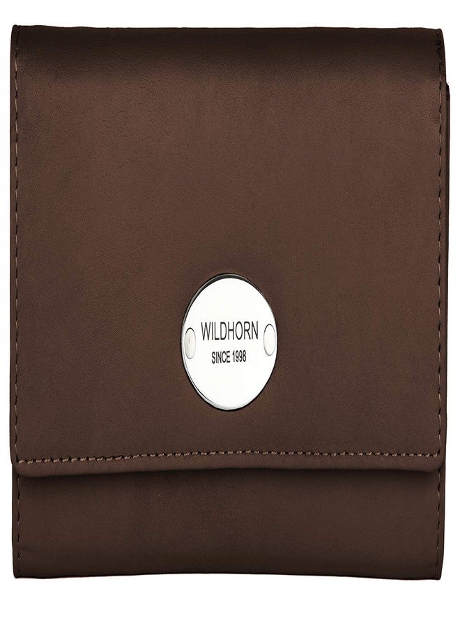 WildHorn Leather Women's Wallet (WHLW1000) (BROWN 1) - Image 1